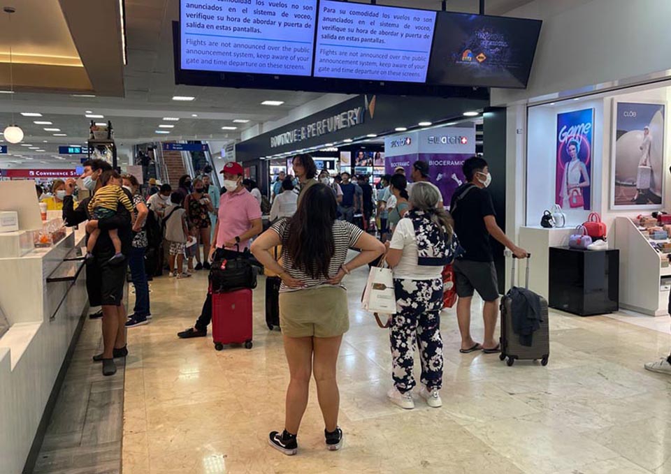 El aeropuerto de Cancún cierra mayo con 522 vuelos