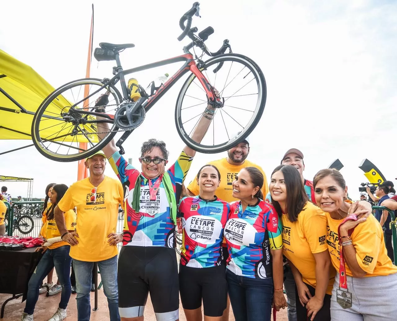 Alan Carrillo y Héctor Morales, ganan L´etape Cancún del Tour de France 2023