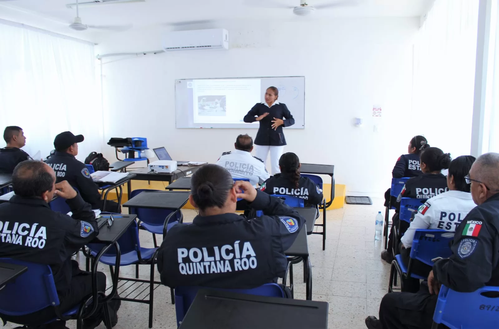 Capacitan a policías de Quintana Roo en primeros auxilios