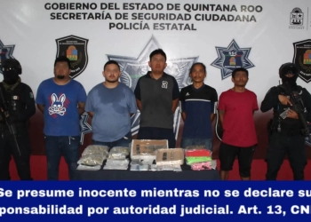 Detectan a sujetos armados en colonia irregular de Cancún