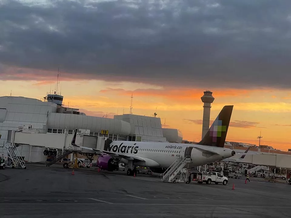 El aeropuerto de Cancún, con 641 vuelos y una conexión con 18 países