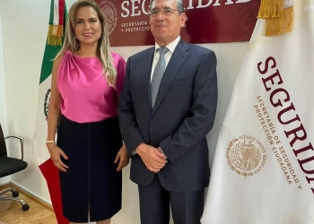 Busca alcaldesa apoyo federal para seguridad en Solidaridad