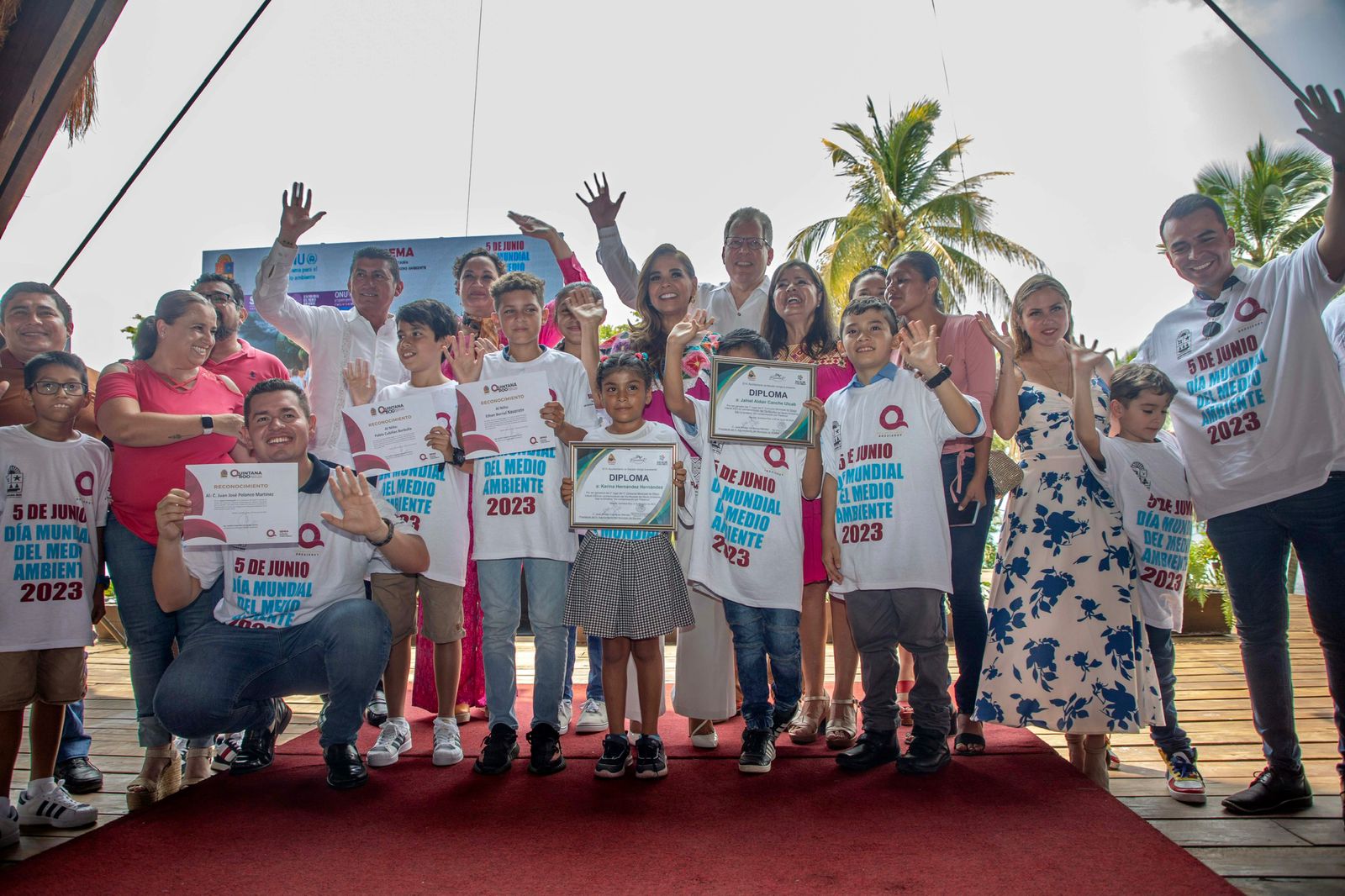 Estudiantes de Felipe Carrillo hacen conciencia sobre el cuidado del medio ambiente