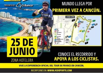Unos 1,200 ciclistas correrán en L´Etape Cancún, by Tour de France