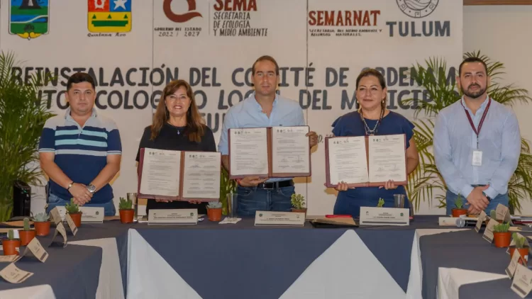 Reinstalan en Tulum el  Comité de Ordenamiento Ecológico Local