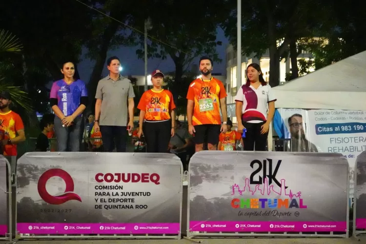 Impulsan el turismo deportivo con la Carrera 21K Chetumal