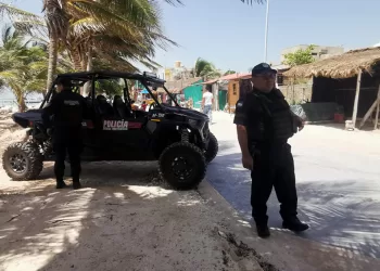 Policía estatal Intensifica recorridos de vigilancia en Mahahual