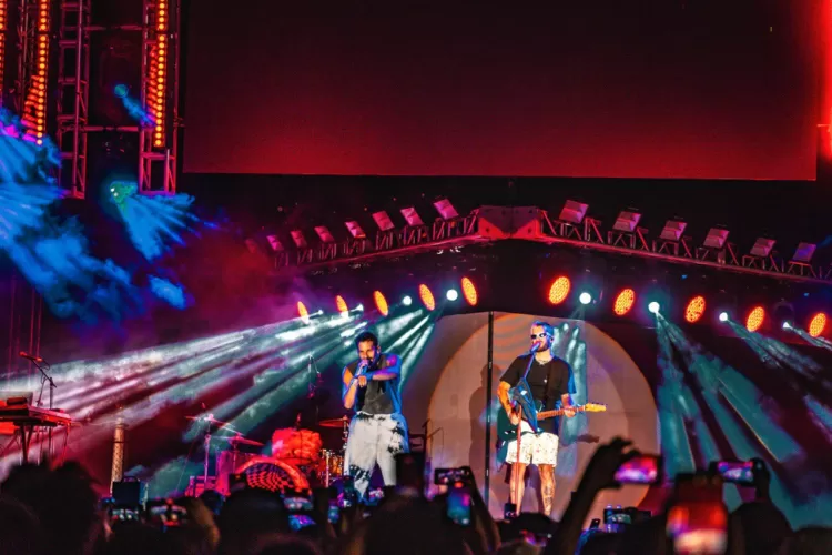 Concierto de Mau y Ricky para festejar en Playa del Carmen el Día internacional de la Juventud