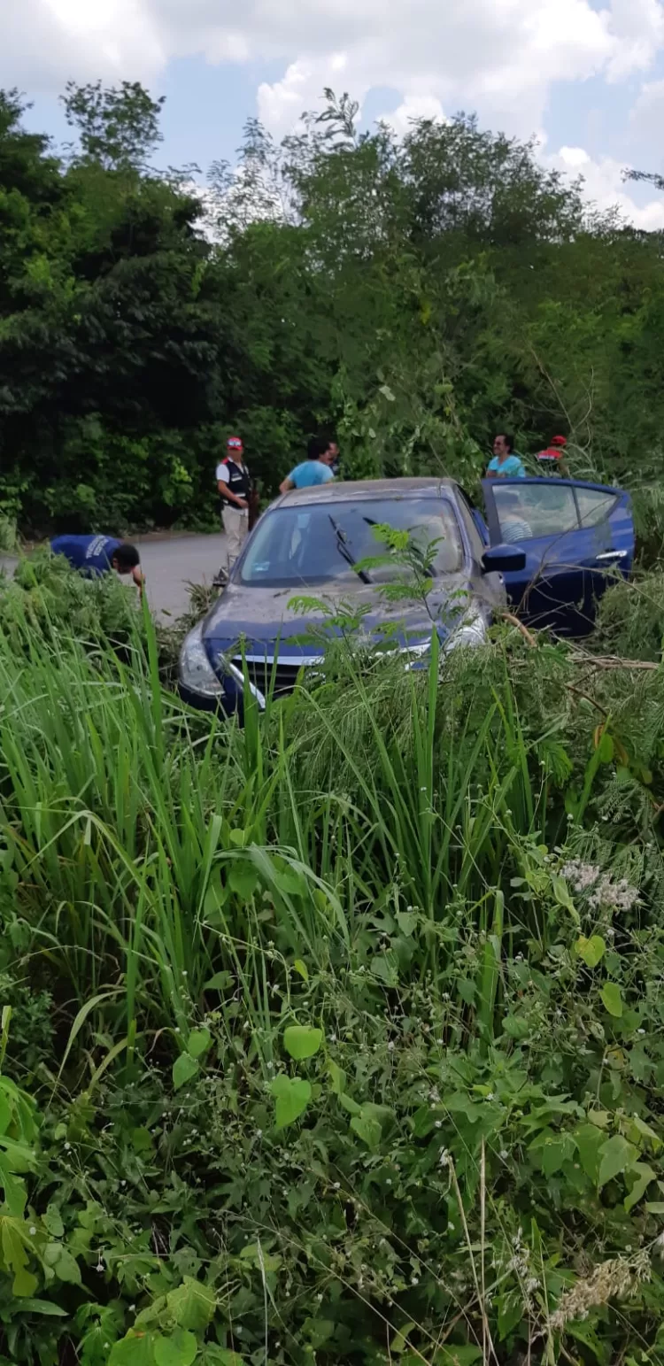 Se accidenta en la carretera director del hospital general de Kantunilkin