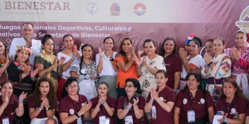 Cancún recibe Juegos Nacionales Deportivos, Culturales y Recreativos de la Secretaría de Bienestar