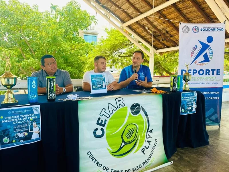 Playa del Carmen recibe Torneo Nacional de Tenis Grado 3