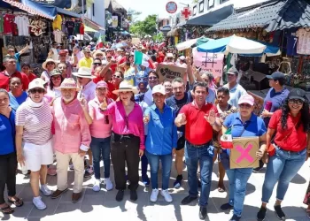 Manifestaciones de apoyo a Xóchitl Gálvez en Cancún, Playa del Carmen y Chetumal