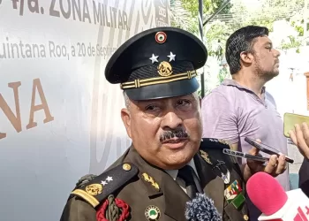 Recuperar la paz y combate al narcotráfico, encomiendas de nuevo comandante militar en Quintana Roo