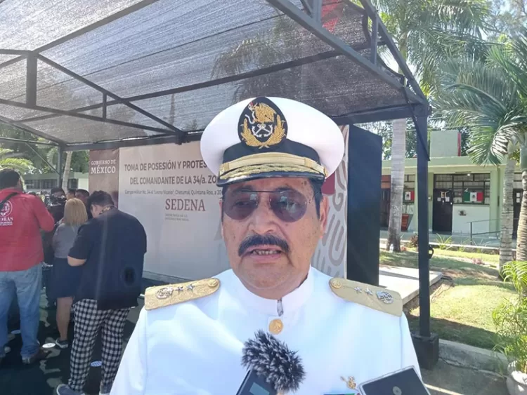Vandalizan barrera sargacera en Mahahual