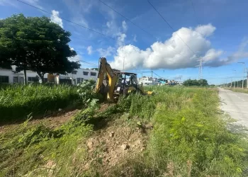 Intensifican los trabajos de limpieza del Parque de la Equidad en Cancún