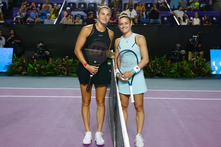 Arrollador inicio de Aryna Sabalenka en las WTA Finals Cancún