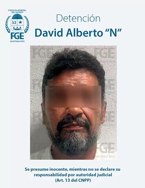 Detienen a sujeto por el delito de violencia vicaria en Tulum