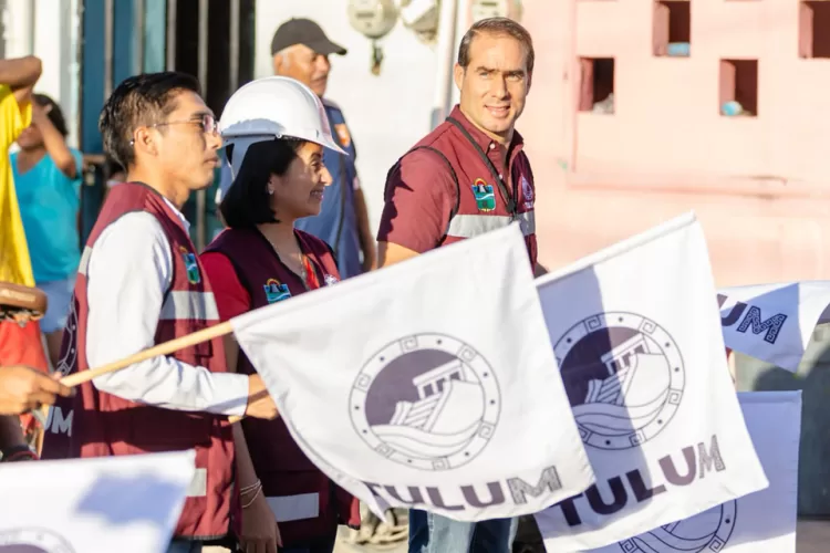 Inicia la construcción del drenaje sanitario en la colonia Huracanes de Tulum