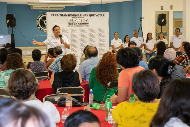 Rubén Carrillo busca la unión y fortaleza del Sindicato “Andrés Quintana Roo” de Cancún