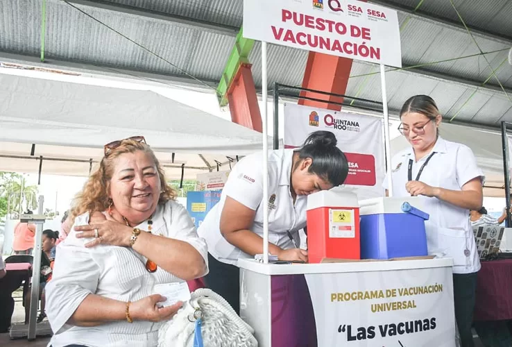 Aplican en Quintana Roo más de 180 mil vacunas contra la influenza