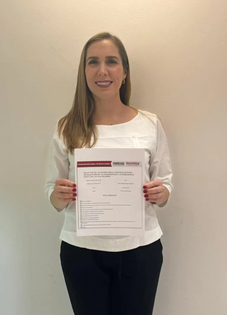 Atenea Gómez Ricalde buscará por Morena reelegirse como presidenta municipal de Isla Mujeres