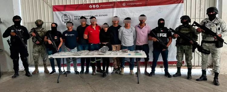 Capturan a líder de célula criminal y a cinco secuaces 