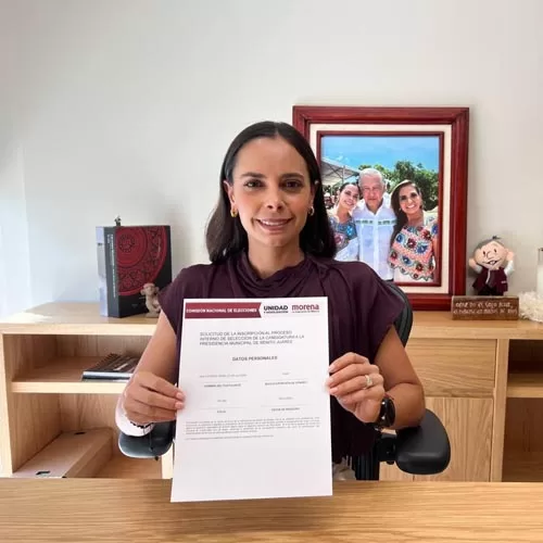 Ana Patricia Peralta oficializa sus planes de reelegirse como alcaldesa de Cancún por Morena