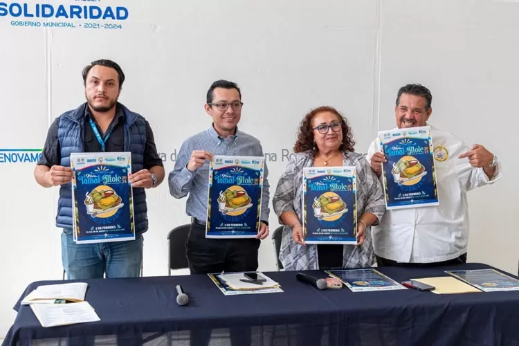 Preparan en Solidaridad la “Feria del Tamal y del Atole 2024”