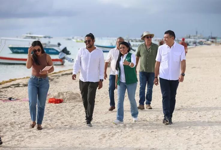 Darán mayor mantenimiento a los accesos a playas en Puerto Morelos