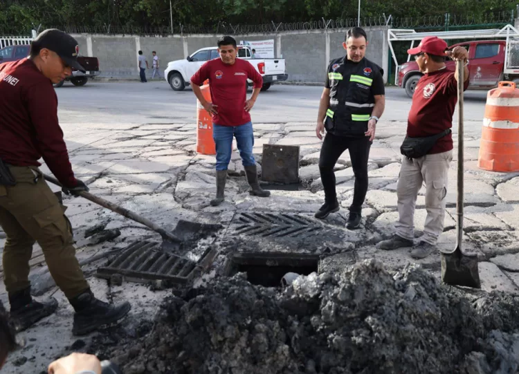 Ayuntamiento de Benito Juárez despliega acciones preventivas ante las lluvias