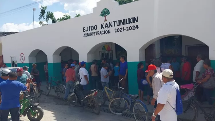 Ejidatarios de Kantunilkín