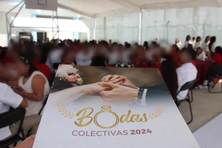 Celebran Bodas Colectivas en la cárcel de Cancún