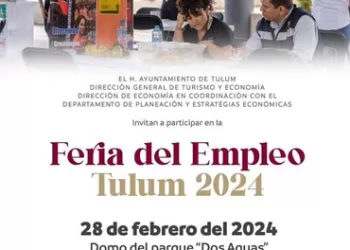 Ofertarán 304 vacantes en Feria del Empleo en Tulum