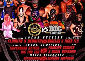 Total Wrestling Stars inaugura la temporada de lucha libre en el Jacinto Canek de Cancún