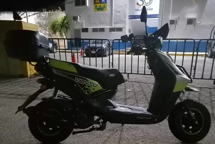 Una semana después encuentra su motocicleta robada