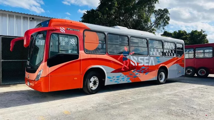 Entrarán en operación 100 autobuses modernos