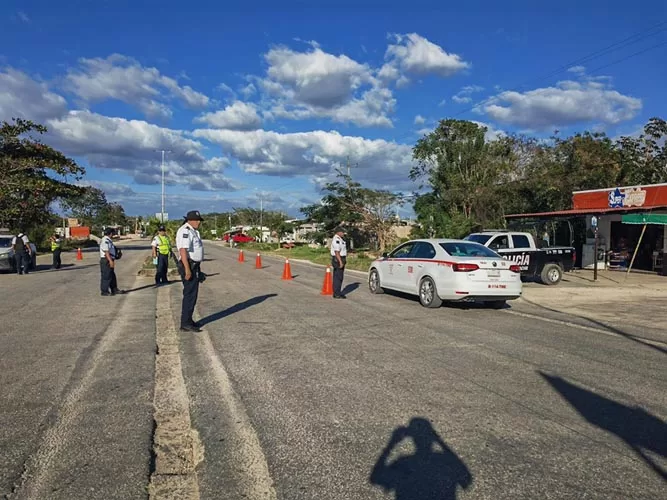 La Policía de Tránsito mantiene sus operativos en Felipe Carrillo Puerto