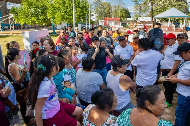 Visitan comunidades de Felipe Carrillo Puerto con programa “Presidenta en tu Comunidad”