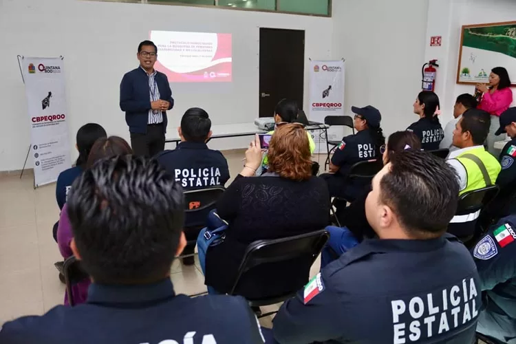 Imparten curso de protocolo para búsqueda de personas desaparecidas