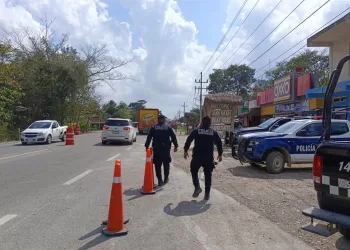 Por temporada vacacional se tendrá mayor presencia policiaca en la Zona Rural de Quintana Roo