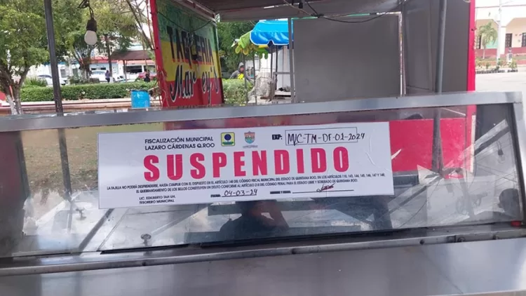 Fiscalización de Kantunilkin advierte de clausura a negocios que no cumplan con la normatividad