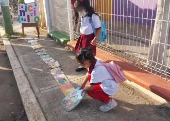 Buena respuesta a la recolecta de libros infantiles en el Jardín de Niños "Kantunilkín"