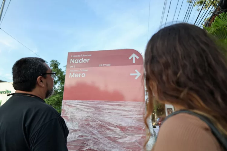 Instalan señalética en la zona fundacional de Cancún