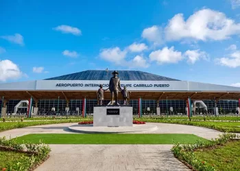 El aeropuerto de Tulum registra 18 vuelos, 14 internacionales