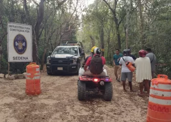 Rescatan cuerpo de persona ahogada en un cenote en las afueras de Felipe Carrillo Puerto
