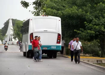 Autobuses urbanos, basurero de muchos usuarios