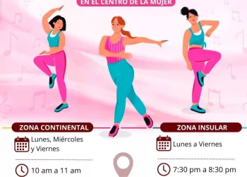 Promueven la zumba para mantenerse en buenas condiciones físicas y de salud