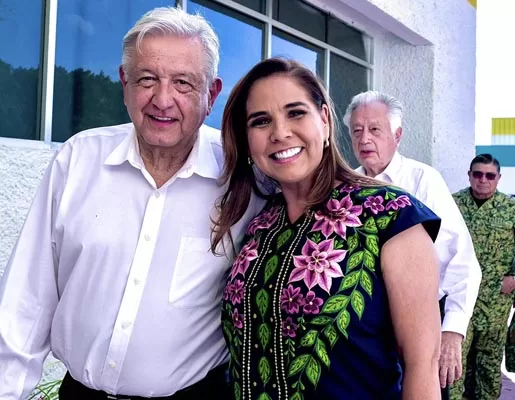 Mara acompaña al Presidente en gira de proyectos de la CFE en Yucatán