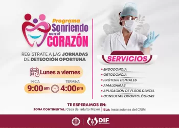 Isla Mujeres promueve la salud bucal con "Sonriendo con el Corazón"