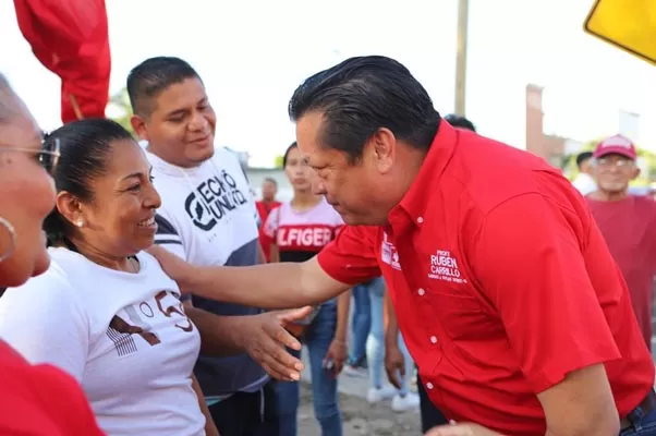 Rubén Carrillo recibe cálida bienvenida